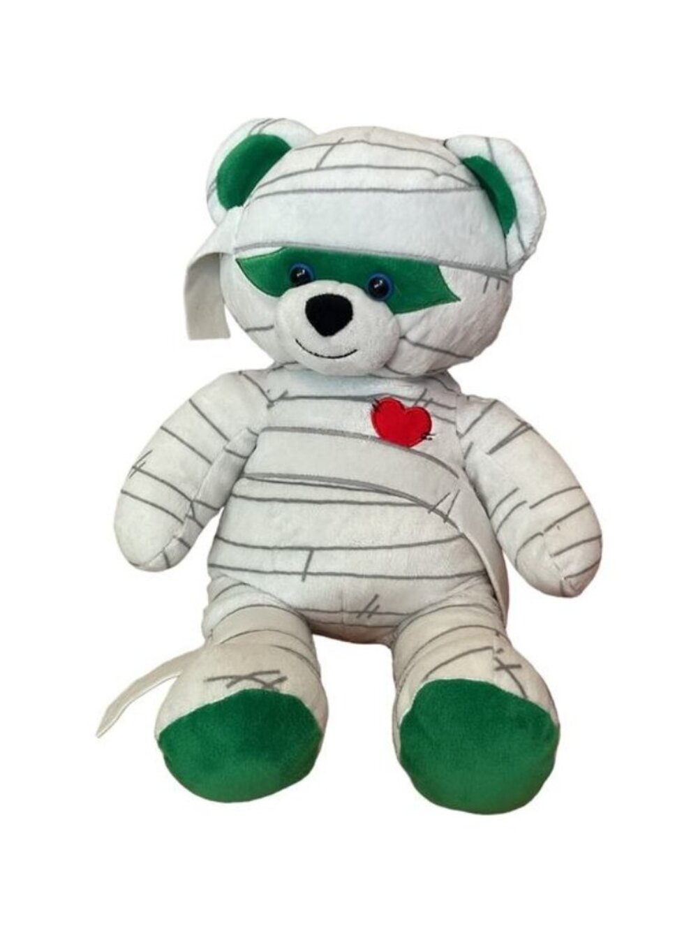 Build A Bear Retired 2016 Halloween Mummy Plush 16” Goth Spooky Core BABW